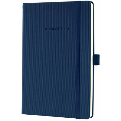 Sigel Conceptum Záznamní kniha Hardcover A5 čtverečkovaná půlnočně modrá – Hledejceny.cz