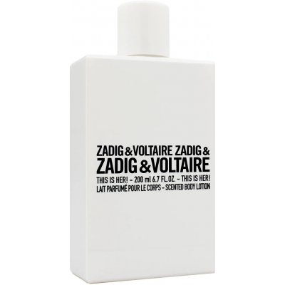 Zadig & Voltaire This Is Her! tělové mléko 200 ml – Zboží Dáma