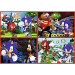 TREFL Sonic Dobrodružná jízda 4v1 35,48,54,70 dílků – Zboží Dáma