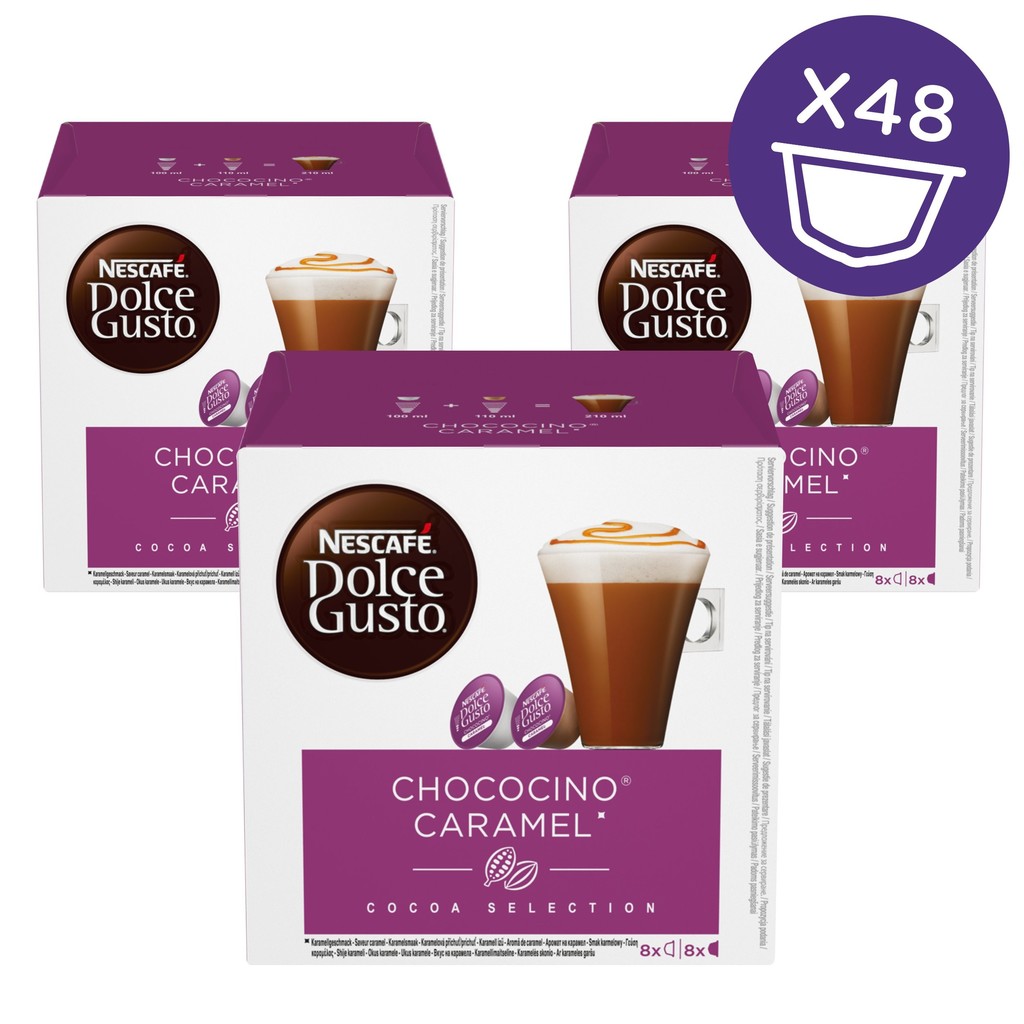 Nescafé Dolce Gusto Chococino Caramel 48 ks od 299 Kč - Heureka.cz