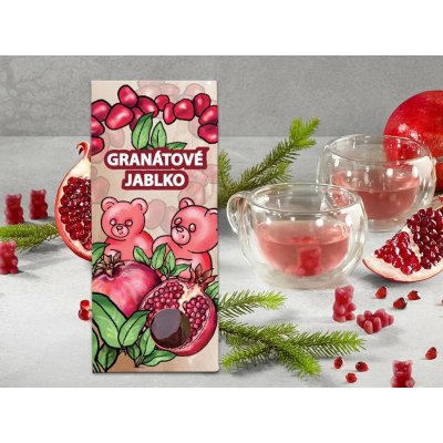 Lipoo čajoví medvídci Granátové jablko 50 g – Hledejceny.cz