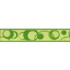 Dimex B02-336 Bordura Zelené kruhy samolepící šíře 5cm, délka 10m