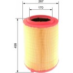 Vzduchový filtr BOSCH F 026 400 274 – Hledejceny.cz