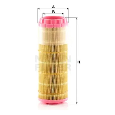 MANN FILTER Vzduchový filtr C 12 004 – Hledejceny.cz