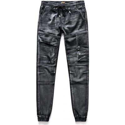 Recea pánské džínové kalhoty Lugran černá
