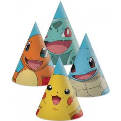 Godan Čepičky papírové Pokemon 6 ks – Sleviste.cz