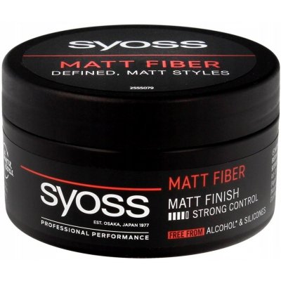 Syoss Matt Fiber stylingová pasta 100 ml – Zboží Mobilmania