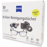 Zeiss Vlhčené utěrky na čištění brýlí 30 ks – Zbozi.Blesk.cz