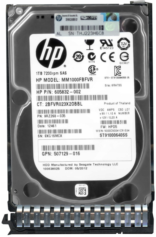 HP 1000 GB 2,5\