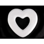 Prima-obchod Srdce 27,5 x 26,5 cm polystyren bílá – Hledejceny.cz