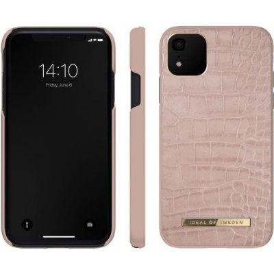 Pouzdro iDeal Of Sweden Atelier iPhone 11/XR rose croco – Sleviste.cz