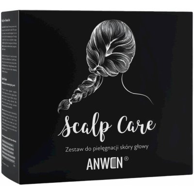 Anwen Scalp Care bylinné rozehřívající vlasové tonikum 150 ml + zklidňující sérum pro pokožku hlavy 150 ml dárková sada – Zbozi.Blesk.cz