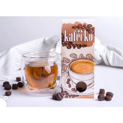 KAFÉČKO ROZPUSTNÁ KÁVOVÁ ZRNKA 50 g – Zboží Dáma