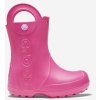 Dětská holínka Crocs Handle It Rain Boot Kids Candy Pink