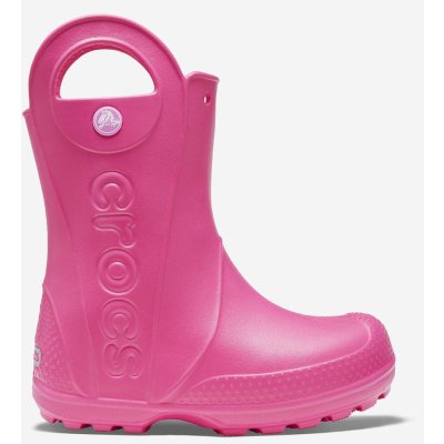 Crocs Handle It Rain Boot Kids Candy Pink – Hledejceny.cz