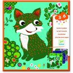 Djeco Vyškrabávací obrázky lesní kamarádi – Hledejceny.cz