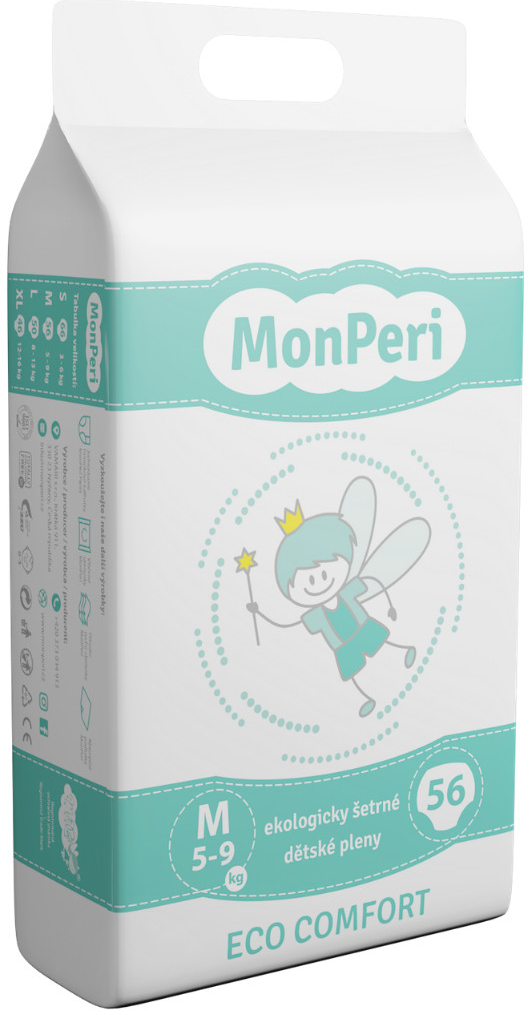 Monperi pleny ECO comfort M 5-8 kg 56 ks