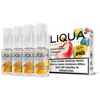 Ritchy Liqua Elements 4Pack Traditional tobacco 4 x 10 ml 12 mg