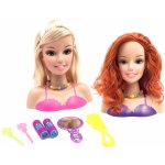 Barbie česací hlava 21 cm – Zboží Dáma