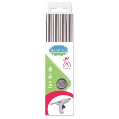 Aladine pečetní vosk stříbrný 4 kusy – Zboží Dáma