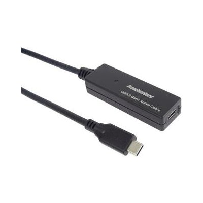PremiumCord USB-C repeater a prodlužovací kabel Male-Female, 5Gbps 10m | ku31rep10 – Zboží Živě
