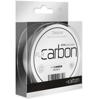 DELPHIN FIN FLR CARBON 100% fluorokarbon 50 m 0,185 mm 6 lbs – Zbozi.Blesk.cz