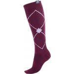 Waldhausen Jezdecké podkolenky Argyle Šedá – Zboží Dáma