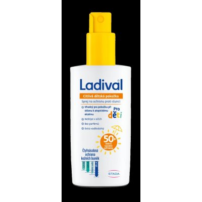 Ladival dětská citlivá pokožka sprej SPF50+ 150 ml – Zboží Dáma