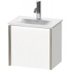 Koupelnový nábytek Duravit Viu skříňka 43x31x39.7 cm závěsná pod umyvadlo bílá XV4030RB118