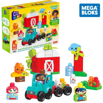 MEGA BLOKS Zelené město Farma vypěstuj a ochraňuj – Zboží Dáma
