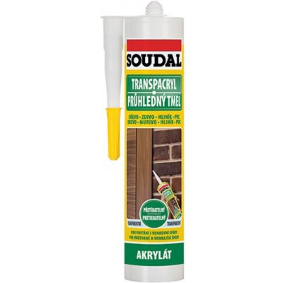Soudal Transpacryl 280 ml transparentní – Sleviste.cz