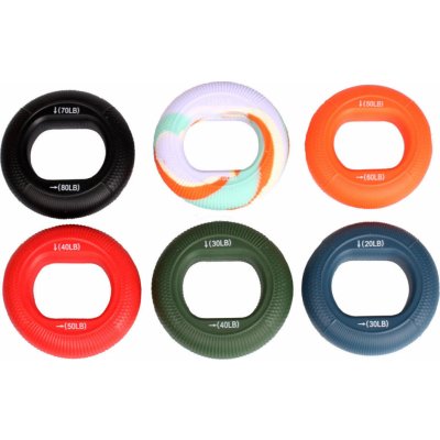 Merco Grip Ring 6 Set sada posilovacích kroužků mix barev – Zboží Dáma