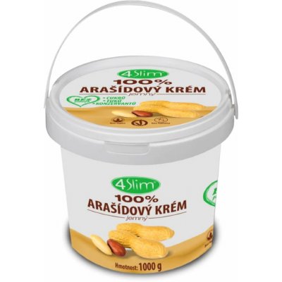 4Slim Arašídový krém 1 kg – Zboží Mobilmania