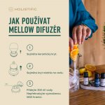 Holistific Mellow ultrasonický aroma difuzér White 300 ml – Zboží Mobilmania