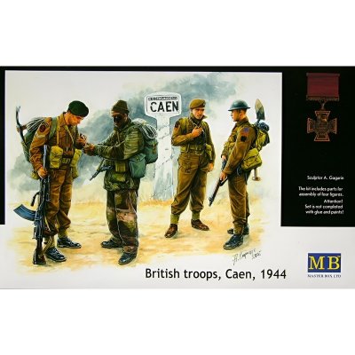 Master Box British Troops Caen 1944MB3512 1:35