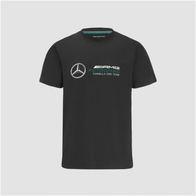 MERCEDES triko AMG Petronas F dětské black – Zboží Mobilmania
