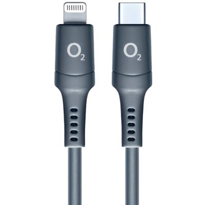 O2 197761 USB-C x Lightning, 1,2m, černý – Zbozi.Blesk.cz