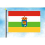 LIBEA, s.r.o. La Rioja vlajka Rozměr: 100×150 cm, Uchycení: Karabiny na stožár – Hledejceny.cz