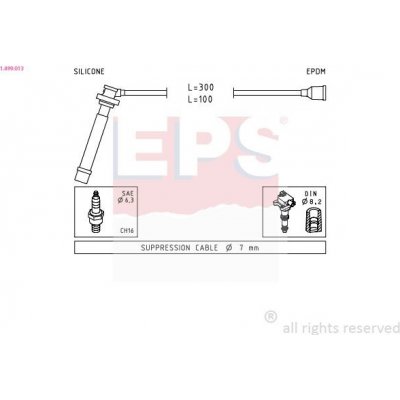 Sada kabelů pro zapalování EPS 1.499.013 – Hledejceny.cz