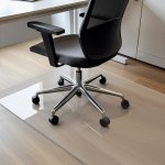 COSYLAND průhledná podložka pod židli 90 × 120 cm pro tvrdé podlahy – Zboží Dáma