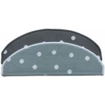 Schodišťové nášlapy Puntíky Varianta: Puntík mintový obdélník 24x65 cm - SLEVA – Sleviste.cz