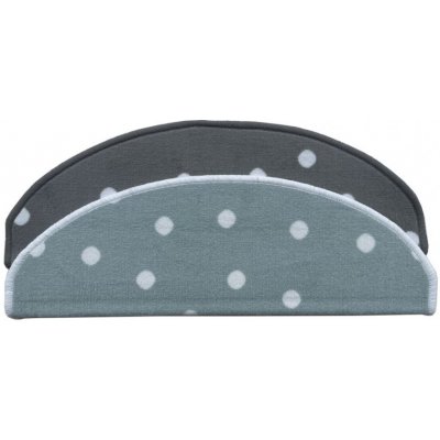 Schodišťové nášlapy Puntíky Varianta: Puntík mintový obdélník 24x65 cm - SLEVA – Sleviste.cz