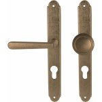 MP KOVÁNÍ NI - ALT WIEN PZ 72 mm klika levá/koule staromosaz matný lak – Hledejceny.cz