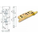Hobes WC 60/90 mm P/L bílý zinek – Sleviste.cz