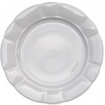 G.Benedikt 1882 Talíř mělký Benedikt bílý nedekorovaný 26 cm – Zboží Dáma