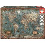 Educa Historical World Map 8000 dílků – Zbozi.Blesk.cz
