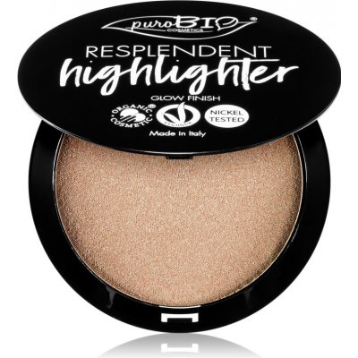 puroBIO Cosmetics Resplendent Highlighter krémový rozjasňovač 01 Sparkling Wine 9 g – Sleviste.cz