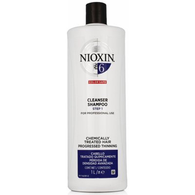 Nioxin System 6 Cleanser Čistící šampon 1000 ml – Zboží Mobilmania