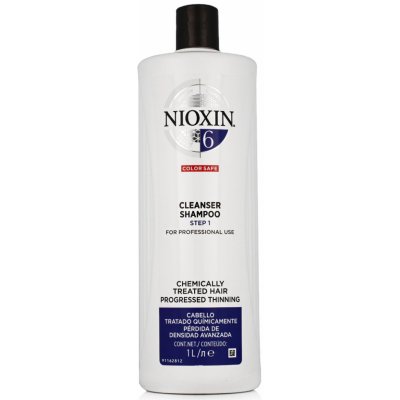 Nioxin System 6 Cleanser Čistící šampon 1000 ml – Zbozi.Blesk.cz