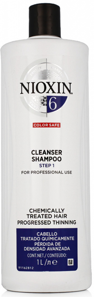 Nioxin System 6 Cleanser Čistící šampon 1000 ml